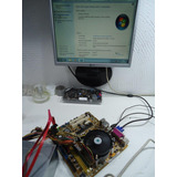 Pmpc004 Placa Mãe Asus 775 P5vd2-mx + Celeron 2.8 Ghz + 1 Gb