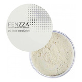 Pó Base Translúcido Facial Solto Fenzza Selar Maquiagem Branco