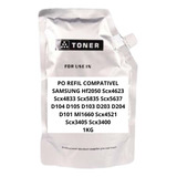 Po Toner Refil Compativel Samsung Scx4623 D105 D103 D203 1kg