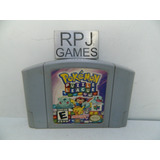 Pokemon Puzzle League Original P/ Nintendo 64 N64 - Loja Rj