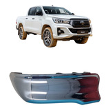 Polaina Parachoque Traseiro Esquerdo Hilux 2016 2017 2021