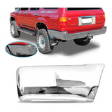 Polaina Parachoque Traseiro Para Hilux Sw4 96 A 2004 Cromado