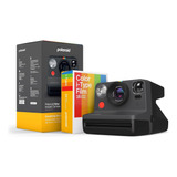 Polaroid Now 2ª Geração Câmera Instantânea Preta + 16 Filmes