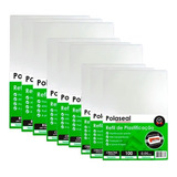 Polaseal Kit 1200un Plástico Plastificação Crachá Cpf Rg