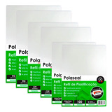 Polaseal Kit 600un Plástico Para Plastificação Crachá Cpf Rg