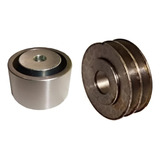 Polia Do Esticador Compressor Com Rolamento Mercedes Om366
