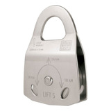 Polia Simples Lift S Ultra Safe Aço Inox Para Corda