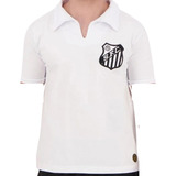 Polo Athleta Retro Do Santos De 1962 E 1963 Masculino - Bran