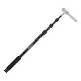 Pólo De Microfone Extensível Twist Handheld Aluminium Andoer