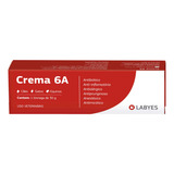 Pomada Crema 6a 30g Tratamento De Lesões Na Pele - Labyes