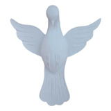 Pomba Divino Espírito Santo Em Resina 18cm (5 Un)