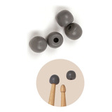Pontas De Borracha Vic Firth Upt Pack Para Estudo C/ 2 Pares