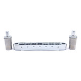 Ponte Guitarra 7 Corda Tune-o-matic Les Paul Cromada Dolphin