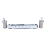 Ponte Guitarra 7 Corda Tune-o-matic Les Paul Cromada Dolphin