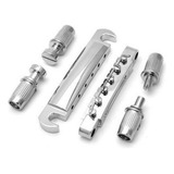 Ponte Tune-o-matic Dolphin Para Guitarra Tipo Les Paul, Sg