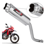 Ponteira Esportiva Moto Xre 300 Boca 8 Ronco Forte Alumínio