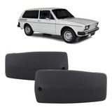 Ponteira Parachoque Dianteiro Variant 2 1978 A 1982 Preto