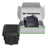 Ponteira Tampa Interna Pvc 20x20 Pacote 20 Peças