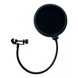 Pop Filter P/ Condensador Microfone Anti Puff Estúdio