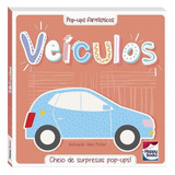 Pop-ups Fantásticos: Veículos, De Autumn Publishing. Editora Happy Books, Capa Mole Em Português