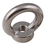 Porca Olhal Suspensão Inox316 M10 Din582 - 15 Unidades