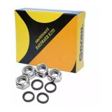 Porca Para Eixo De Skate Crail + Arruelas Speed Rings 4