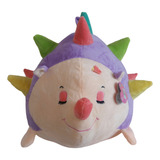 Porco Espinho Ouriço Pelucia Bolinha Lilásespinhos Coloridos