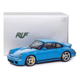 Porsche 911 Ruf Scr Blue Almost Real Miniatura 1/18