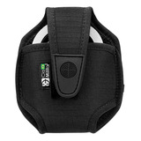Porta Algema Cia Militar Com Passador De Cinto Para Policial Cor Preto