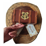 Porta Aliança Maleta Hogwarts Harry Potter Artesanal