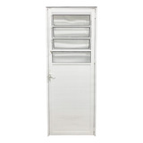 Porta Basculante Lambril Alumínio Branco L25 2,10 X 0,80