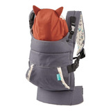 Porta Bebê + Capuz Infantino Cuddle-up, 2pos. 5-18 Kg Cinza