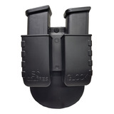 Porta Carregador Externo Duplo Aba Fixa Glock G19 G17 G22 23