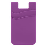 Porta Cartão Para Celular Universal Adesivo Silicone Color