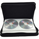 Porta Cd Para 80 Discos Cd/dvd/blu Ray Pasta Qualidade Novo