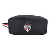 Porta Chuteira São Paulofc Licenciada Cor Preto