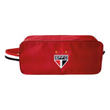 Porta Chuteira São Paulofc Licenciada Cor Vermelho