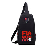 Porta Chuteira Tênis Futebol Flamengo Rubro Negro Oficial 