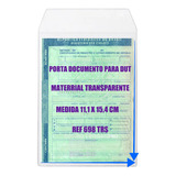 Porta Documento Para Veiculos (dut) - Kit 25 Unidades