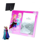 Porta Fotos Criança Frozen Princesa Decoração Meninas Disney