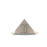 Porta Guard. Piramid Mdf Crú (números Inclusos) Kit 20pçs