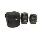Porta Lente Case Bag Bolsa West P Canon Nikon Sony Cor Preto