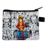 Porta Moedas Luffy One Piece Carteira Porta Cartão Chaves