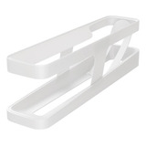 Porta Ovos Lyor Em Plástico Com Rolamento Automático Branco