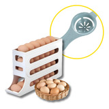Porta Ovos Organizador Bandeja Geladeira Dispenser 4 Andares