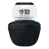 Porta Petisco Adestramento Silicone Nypets Com Suporte Preto