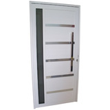 Porta Pivotante De Aluminio Branco 210x120 Linha 30 Oferta