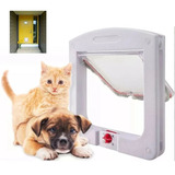 Porta Portinha De Passagem Pra Gato Cachorro 4 Em 1 Pet Cat Leva Pra Casa Jba-port-1 Bsl1937 Branco
