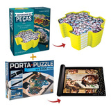 Porta Puzzle + Separador De Peças Para Quebra-cabeça Grow