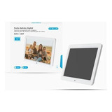 Porta Retrato Digital It Blue 12`` Usb Card Sd Com Controle